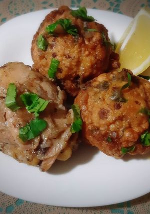 Une photo de Beignets de chou fleur au poulet ❤
