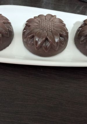 عکسی از دستور دسر مشکوفی شکلاتی