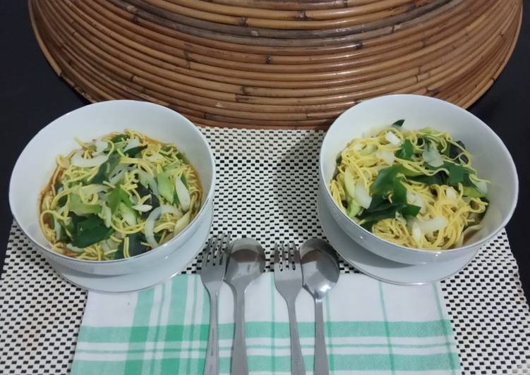 Mie Rebus Kari Ayam Lemonilo 💓
