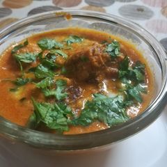 A picture of Lauki kofta.