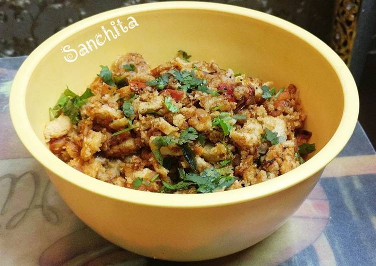 Bread Upma