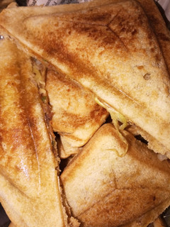 Gashasshen sandwich na musamman ainihin hoton girkin