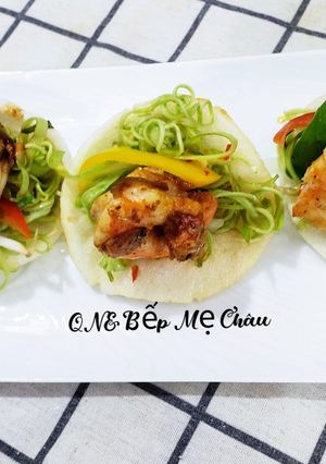 Hình của món Gỏi rau muống.