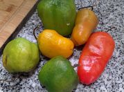 Una foto de pimiento en conservas