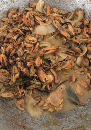 Foto resep Kerang Kupas saos tiram