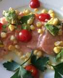 Cocina gourmet: Tiradito de salmón