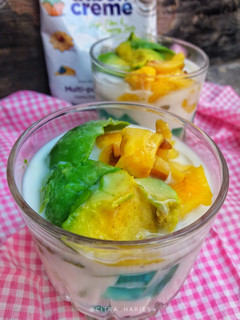 Foto resep Es Teler Fiber Creme