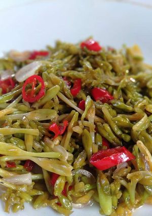 Foto resep Tumis bunga kates(bunga pepaya