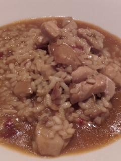 Una foto de Arroz caldoso con conejo