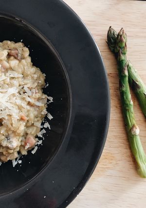 รูปของ Mushroom&Bacon Risotto