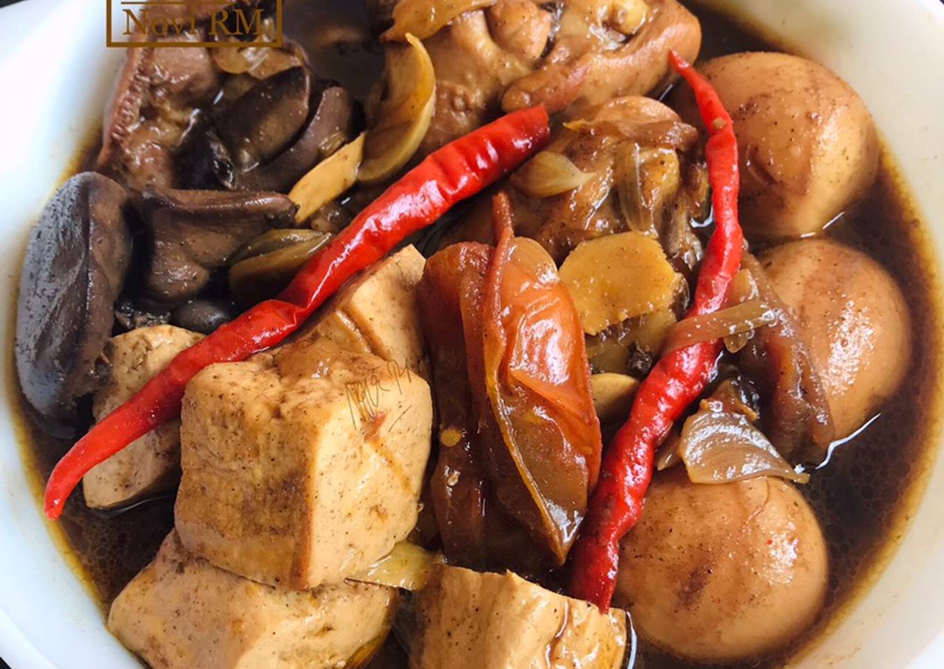 Ayam Telur Tahu Kecap
