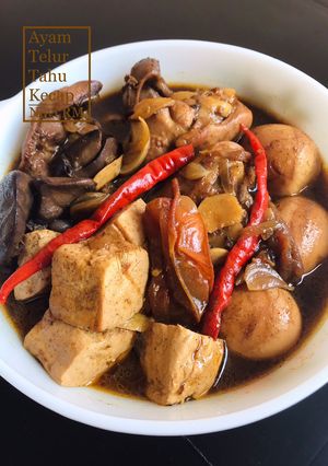 Foto resep Ayam Telur Tahu Kecap