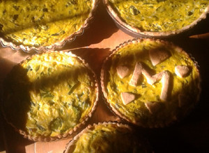 Una foto de Tarta de zapallitos