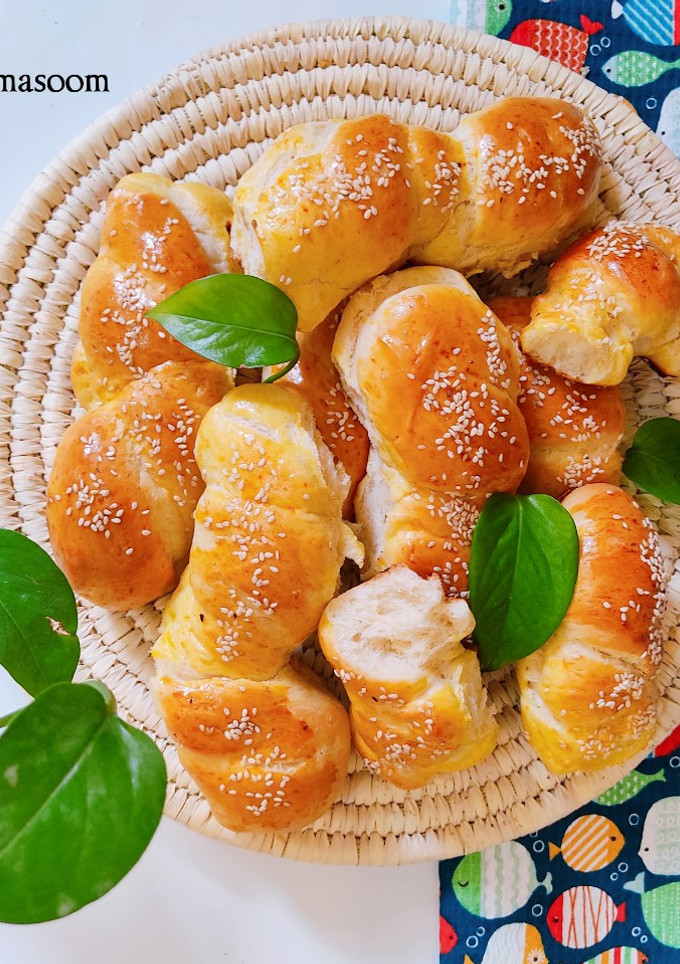 عکسی از دستور نان پنبه
