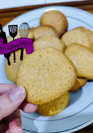 Foto resep Biskuit Susu Vanilla / Cookies