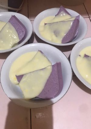 Foto resep Agaragar ubi ungu
