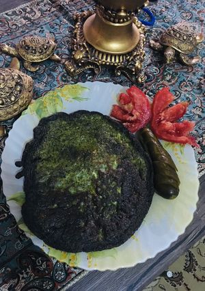عکسی از دستور كوكو سبزی