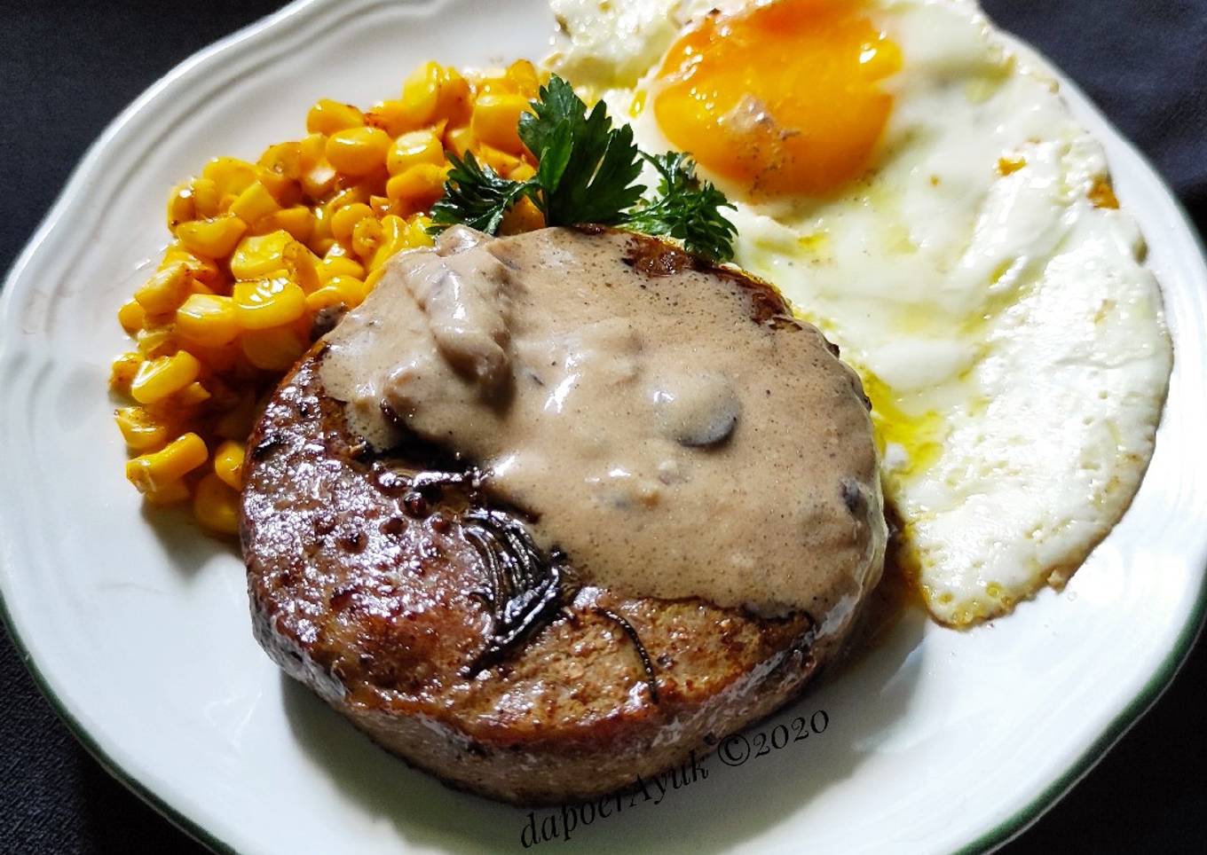 Tenderloin steak ala Rumahan