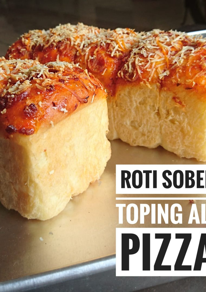 Poto Roti Pitza Resep Roti Sobek Toping Pizza Tanpa Mixer Dan Tanpa Ulen oleh Mayoni ...