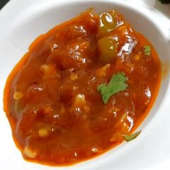 A picture of Spicy Manchurian Sauce.