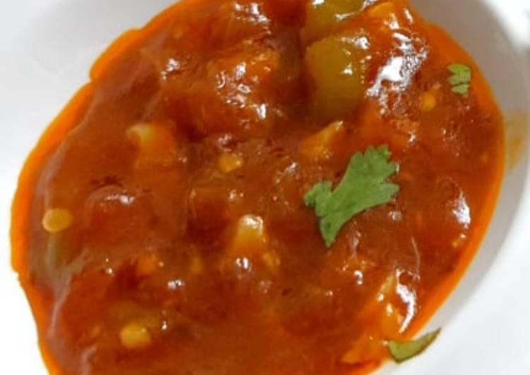 How to Make Perfect Spicy Manchurian Sauce
