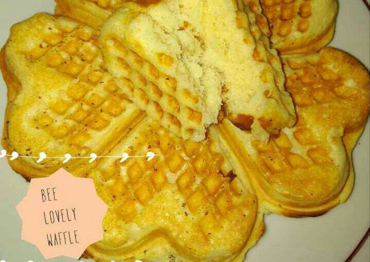 Waffle cinta buttermilk