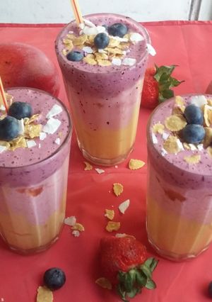 Una foto de Smoothies de Verano 3 sabores