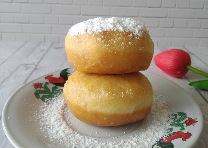 Yuk intip, Resep buat Donat lembut tanpa telur  gurih