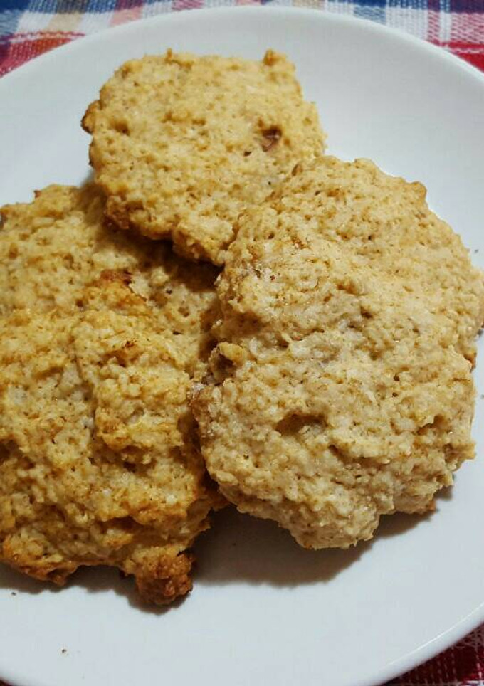 Una foto de Galletitas de avena, coco y nuez