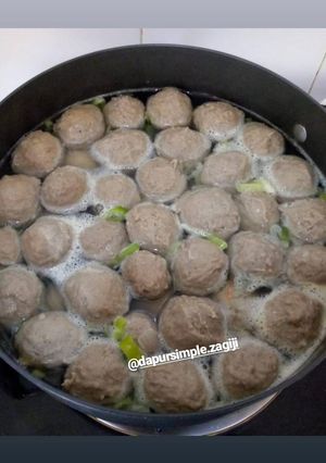 Foto resep Baso Sapi Kenyal ala mamah zagiji