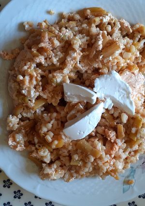 Rakott zöldbab (hús nélkül, gluténmentesen) recept fotója