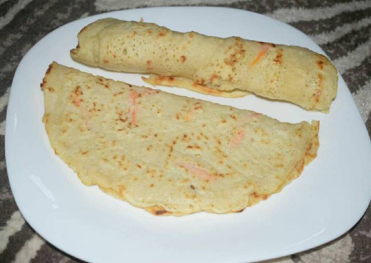 Carrot pancake