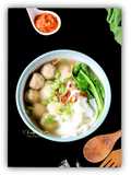 Kwetiau kuah Baso