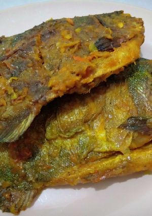 Foto resep Bawal Bumbu Kuning