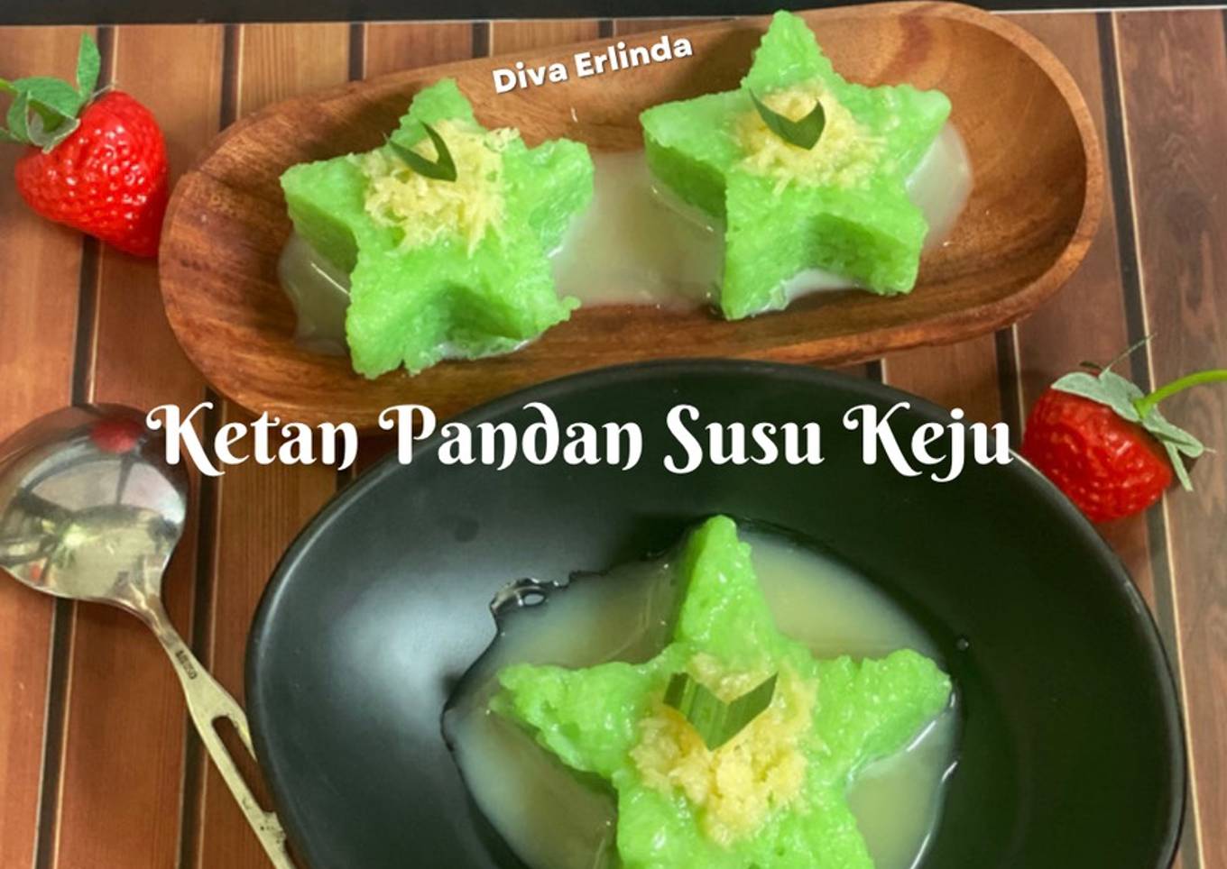 Ketan Pandan Susu Keju