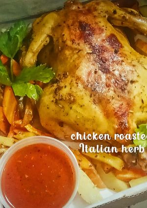 Foto resep Chicken roasted italian herb