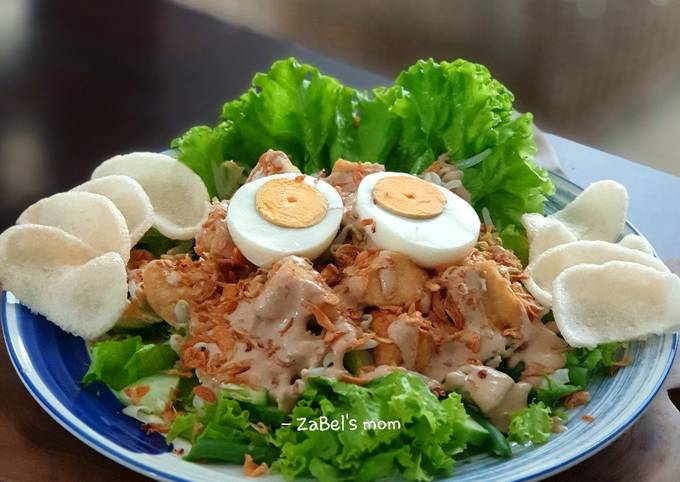 Resep Gado Gado Spesial Oleh Hennie Zabel S Mom Cookpad