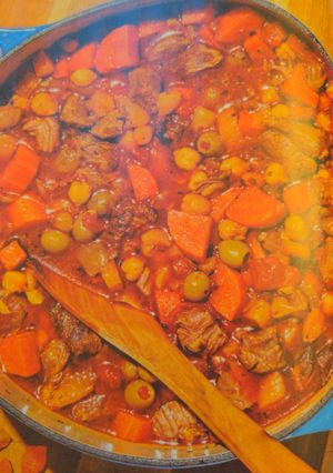 A picture of Moroccan Lamb Stew.