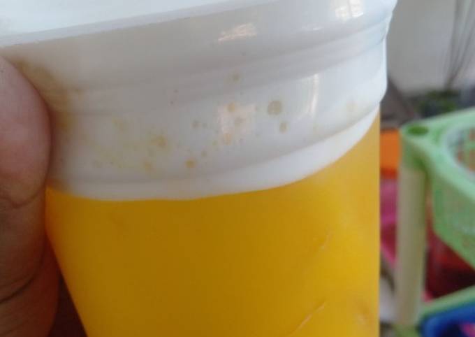 Cara Membuat Ice manggo cream chese. Ala ndok Sederhana Dan Enak