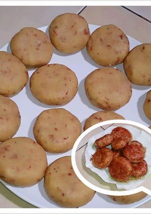 Foto resep Perkedel kentang kornet sapi