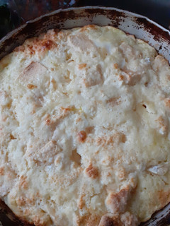 Una foto de Torta fácil de manzana