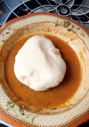 A picture of Tuwan shinkafa miyar taushe.