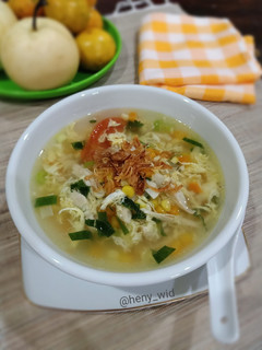 Foto resep Sup Jagung & Telur