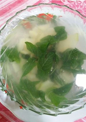 Foto resep Sayur bening pepaya muda