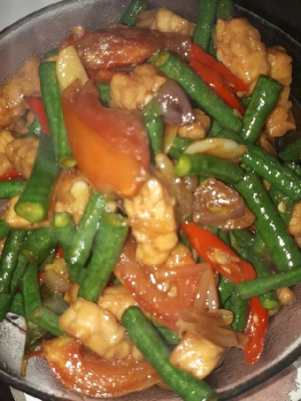 Langkah Gampang Membikin Resep Tumis tempe kacang panjang yang Bikin Ngiler Anti Ribet, Mantap