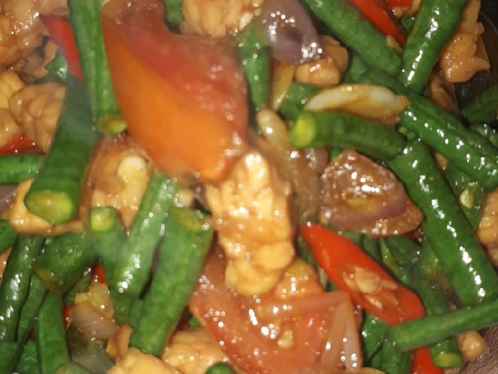 Langkah Gampang Membikin Resep Tumis tempe kacang panjang yang Bikin Ngiler Anti Ribet, Mantap