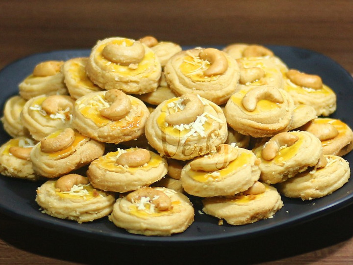 Resep Kue Kacang simple ekonomis 👍(no oven&amp;amp;no mixer, takaran sendok) Anti Gagal