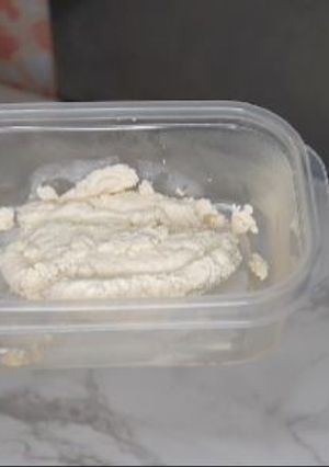 A picture of Dairy-free Soy Ricotta Cheese.