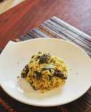 乾燥羊肚菌燉飯 Risotto con Spugnole