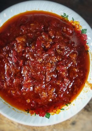 Foto resep Sambal pelengkap ayam/ ikan {Goreng/Bakar}